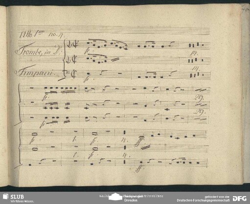 No. 4 Aria con Coro (tr, timp)