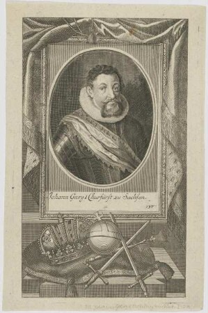 Bildnis Johann Georg I., Churfürst zu Sachsen