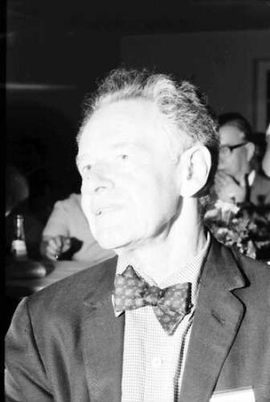 17. Tagung 1967 Chemiker; Maikäferrede: Fritz A. Lipmann Porträt