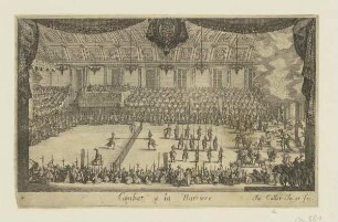 Combat à la barrière (Humbert, Combat à la barrière, 1627, Taf. 10)