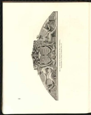 Abb. 172. Giebelfeld des Wohnhauses Dr. Ebner in Michelsberg. Betonwerksteine der Firma E. Schwenk, Ulm a. D.