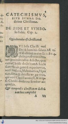 Summa Doctrinae Christianae