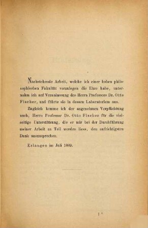Über Kondensationsprodukte aromatischer Basen