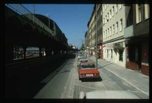 Diapositive: Lausitzer Platz, Skalitzer Straße, Waldemarstraße, 1984
