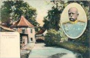 Ansicht von Bismarcks Wohnhaus in Göttingen