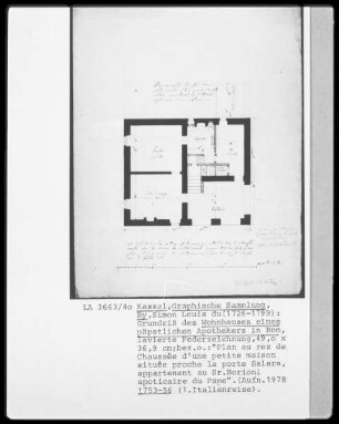 Wohnhaus eines päpstlichen Apothekers in Rom