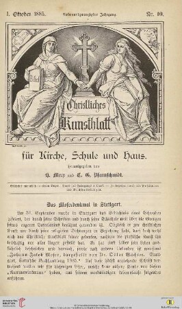 Nr. 10 (1. Oktober 1885)