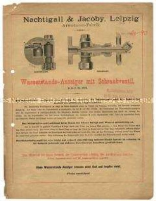 Wasserstands-Anzeiger