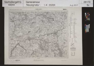 Karte des Sudetenlandes