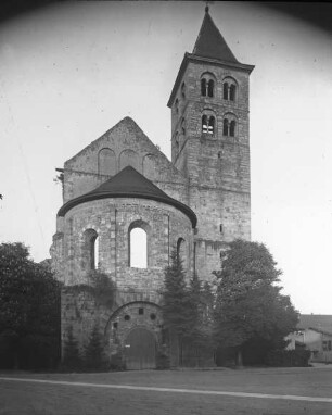 Bad Hersfeld, ehem. Benediktinerkloster-Kirche St. Wigbert, St. Simon und Judas Thaddäus, von Westen
