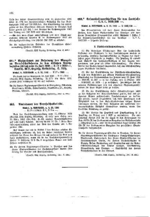 Gesundheitsvorschriften für das Landjahr - G.V.L. 1603/200 : [Amtliche Erlasse] ; [Amtlicher Teil]