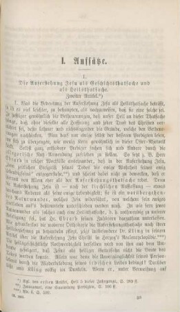 579[581]-592[594] Die Auferstehung Jesu als Geschichtsthatsache und als Heilsthatsache : Fortsetzung