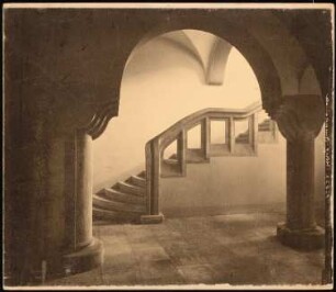 Rathaus, Löwenberg Umbau: Treppenhaus (Inv.Nr. 2528)