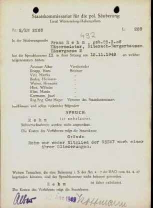 Rehm, Franz
