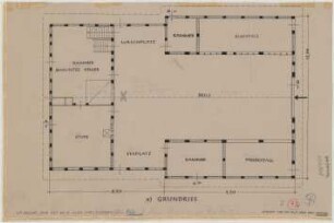 Laar (Kreis Herford): Hof Nr. 5. Leibzucht (Grundriss)