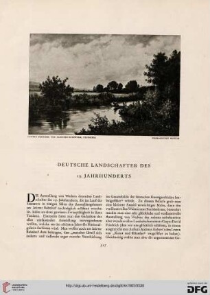 Deutsche Landschafter des 19. Jahrhunderts