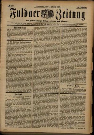 Ausgabe vom Donnerstag, den 07. Oktober 1897.