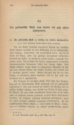 146-167 Die gallicanische Messe vom 4. bis zum 8. Jahrhundert : Fortsetzung