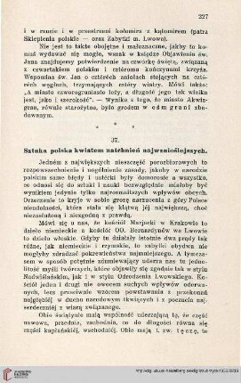 37. Sztuka polska kwiatem natchnień najwznioślejszych.