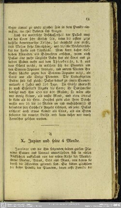 X. Jupiter und seine 4 Monde