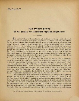 Programm der Städtischen Realschule Erster Ordnung zu Perleberg : mit welchem zu der öffentlichen Prüfung ... ehrerbietigst einladet, 1880/81