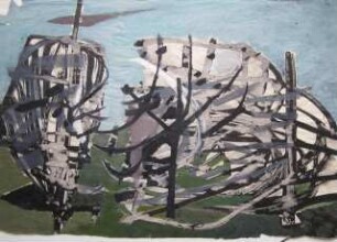 unbenannt [Landschaft mit Bäumen/Gespinst]