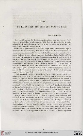 12: Exposition de la Société des Amis des Arts de Lyon