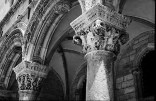 Dubrovnik: Säulenkapitele