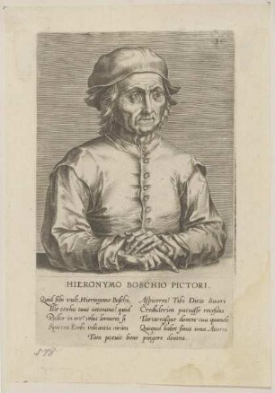 Bildnis des Hieronymo Boschio