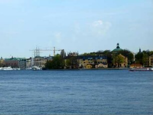 Stockholm: Stadtansicht, Blick nach Skeppsholmen
