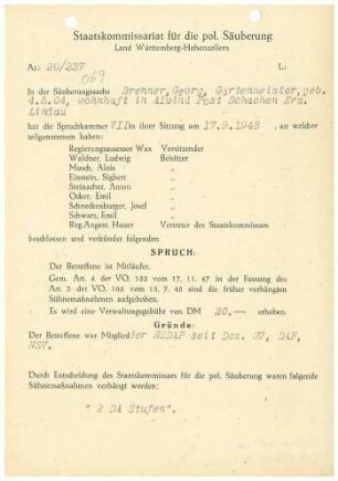 Brenner, Georg