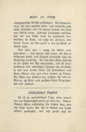 Siebzehntes Kapitel
