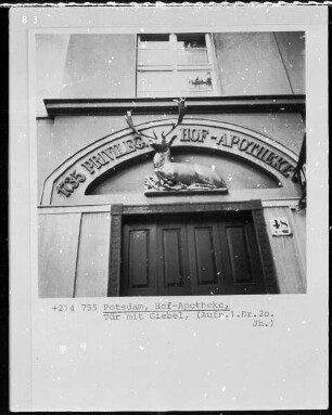 Hof-Apotheke Zum goldenen Hirsch