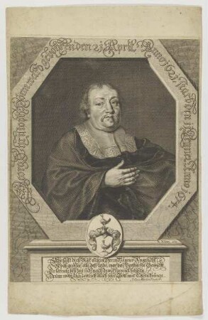 Bildnis des Georg Christoph Hönn