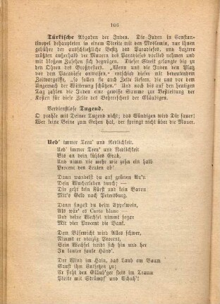 Ueb' immer Treu' und Redlichkeit.
