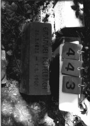 Grabstein 443 [Hahn S. 55 Grab-Nr. 1104/05]