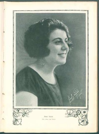 Nota social. - Srta. Elisa Lola Farber