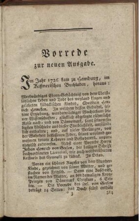 Vorrede zur neuen Ausgabe