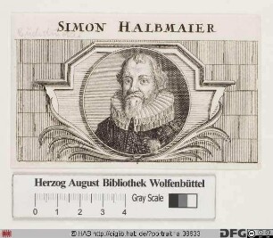 Bildnis Simon Halbmaier
