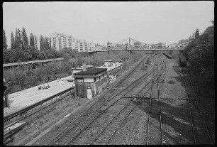 Bahnhof Gesundbrunnen mit Swinemünder Brücke