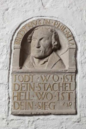 Bildnismedaillon von Philipp Melanchthon