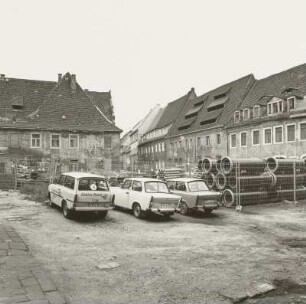 Blick über den Bauplatz