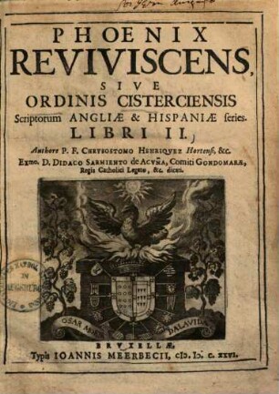 Phoenix reviviscens, sive scriptorum Angliae & Hispaniae series