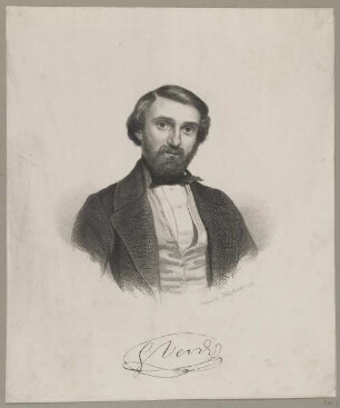 Bildnis des G. Verdi