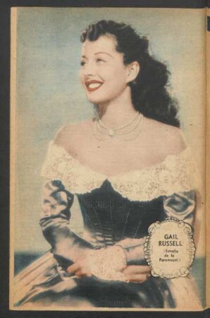 Gail Russell (estrella de la Paramont) - [Fotografía]
