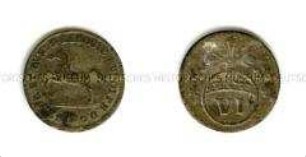 Braunschweig-Wolfenbüttel, 6 Pfennig
