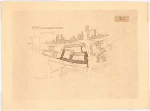 Altersstift, Augsburg: Lageplan 1:1000