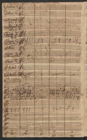 Die Auferstehung unseres Herren Jesu Christi; Auszüge [nur Continuo-Stimme, S. 12-101]; V (4), orch