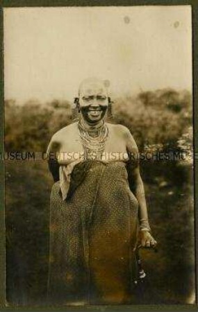 Alte Massai-Frau