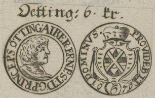 Bildnis des Albert Ernst, Princeps Ottingen